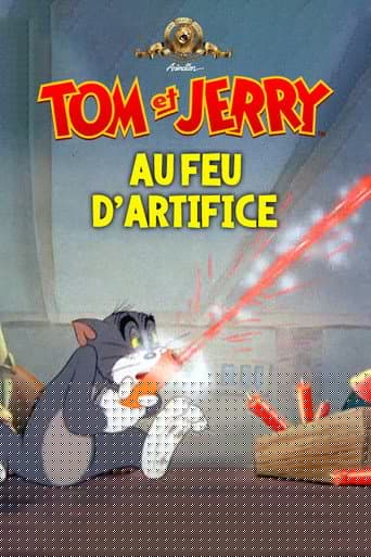 Tom et Jerry au feu d'artifice