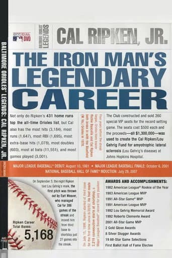 Baltimore Orioles Legends - Cal Ripken Jr. The Iron Man's Legendary Career