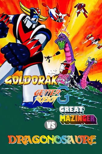 Goldorak, Getter Robot G, Great Mazinger contre Le Dragonosaure