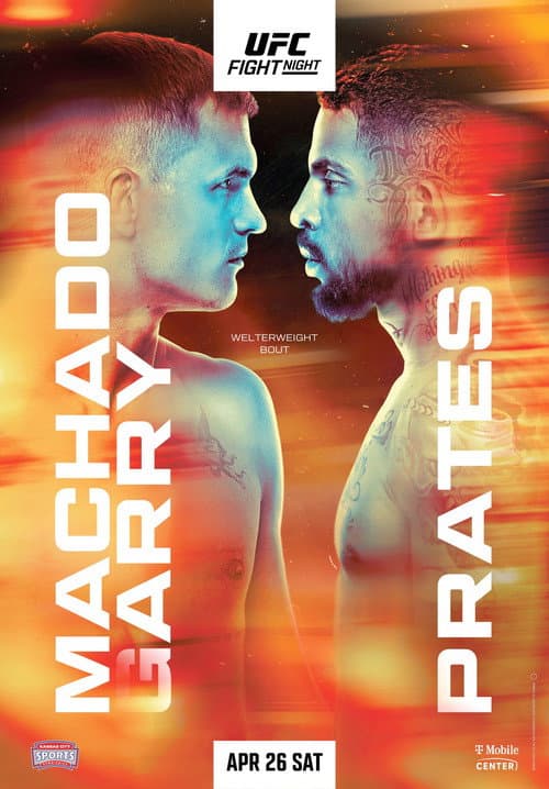 UFC on ESPN 66: Machado Garry vs. Prates