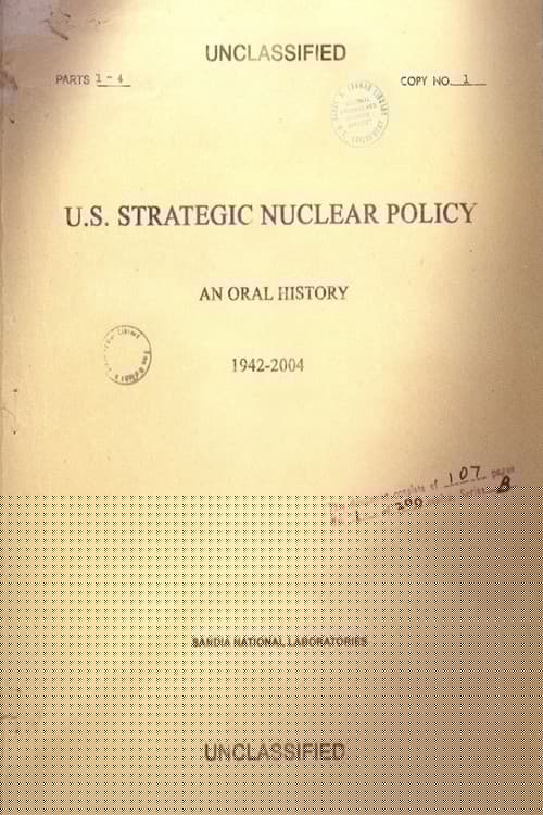U.S. Strategic Nuclear Policy