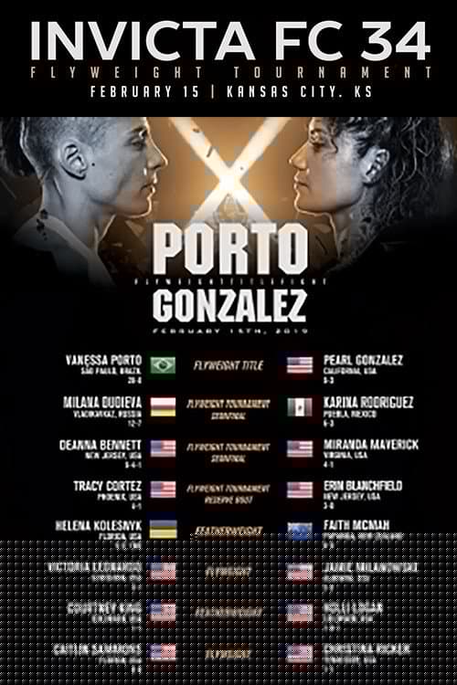 Invicta FC 34: Porto vs. Gonzalez