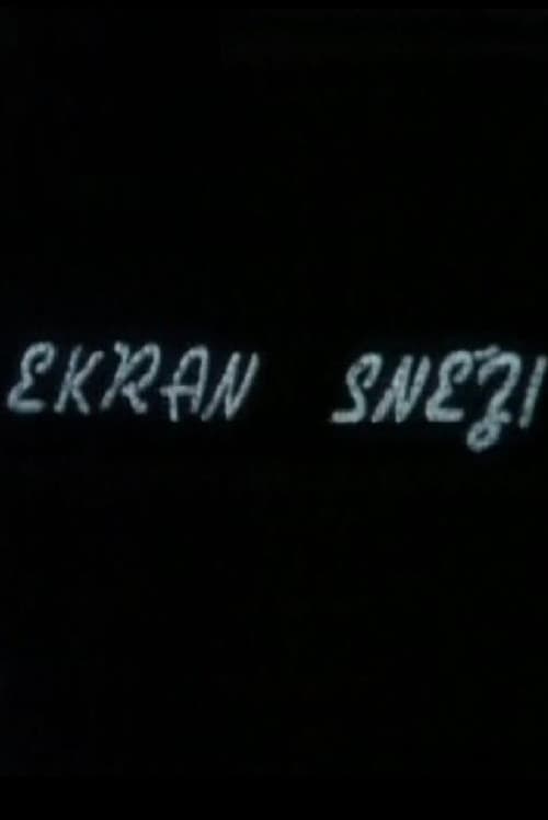 Ekran sneži