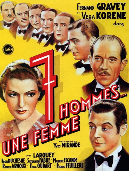 7 hommes une femme