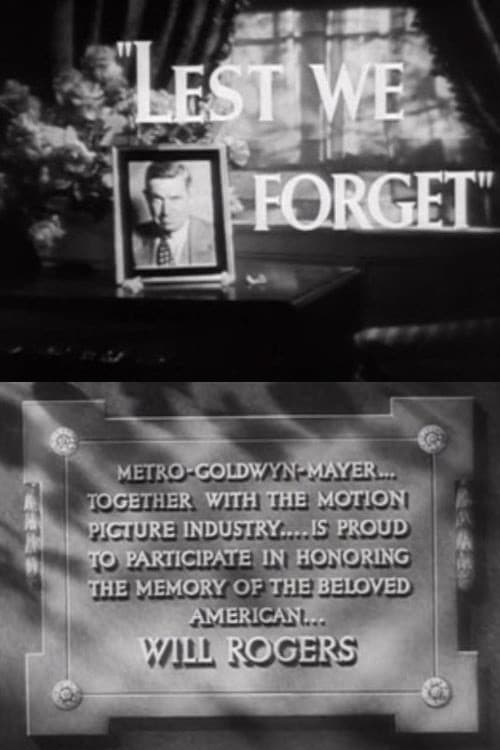 Lest We Forget