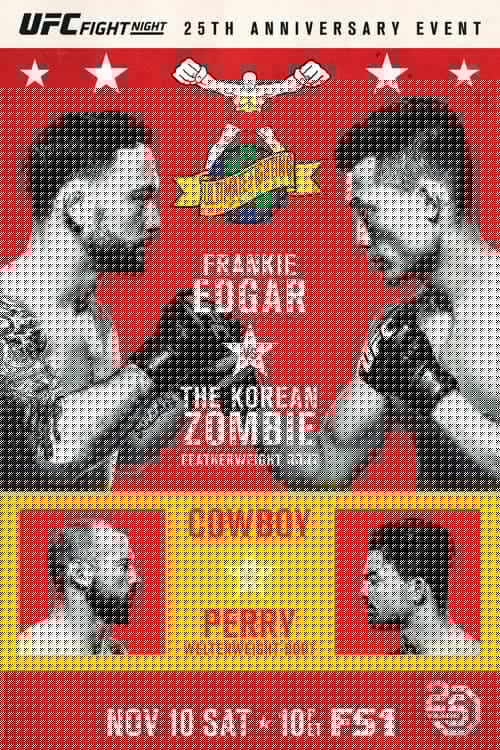 UFC Fight Night  139:  Korean Zombie vs Rodriguez