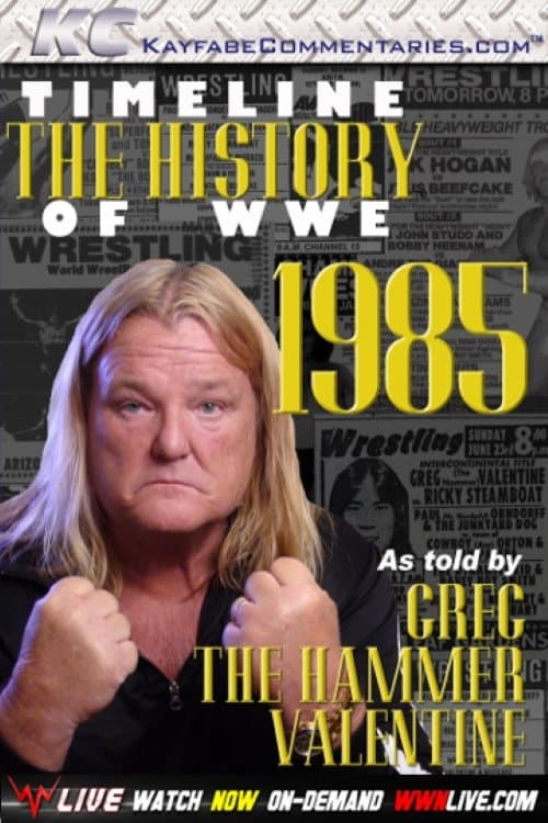 Timeline The History of WWE – 1985 – As Told By Greg Valentine