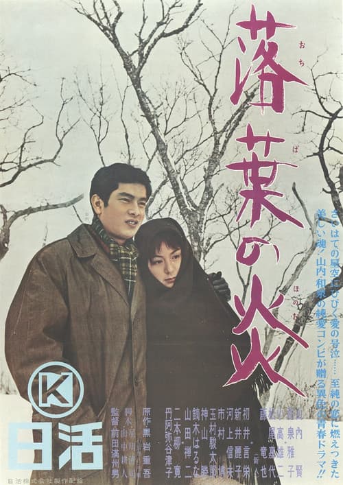 落葉の炎