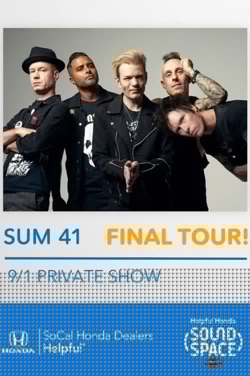 Sum 41 live in the Helpful Honda Sound Space at KROQ, Los Angeles, CA, USA