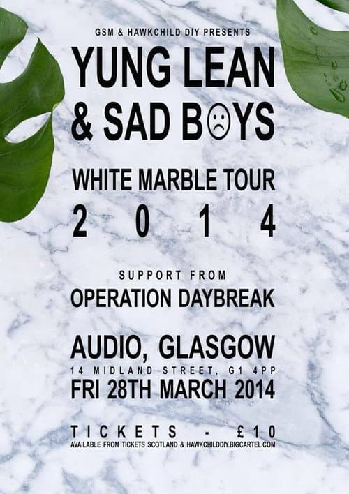 Sad Boys: White Marble Tour