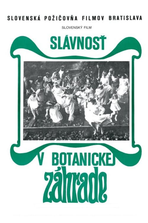 Slávnosť v botanickej záhrade