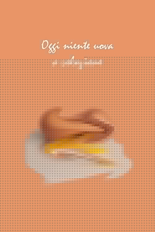Oggi niente uova a colazione