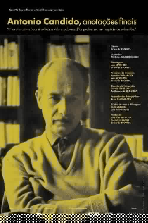 Antonio Candido, Anotações Finais