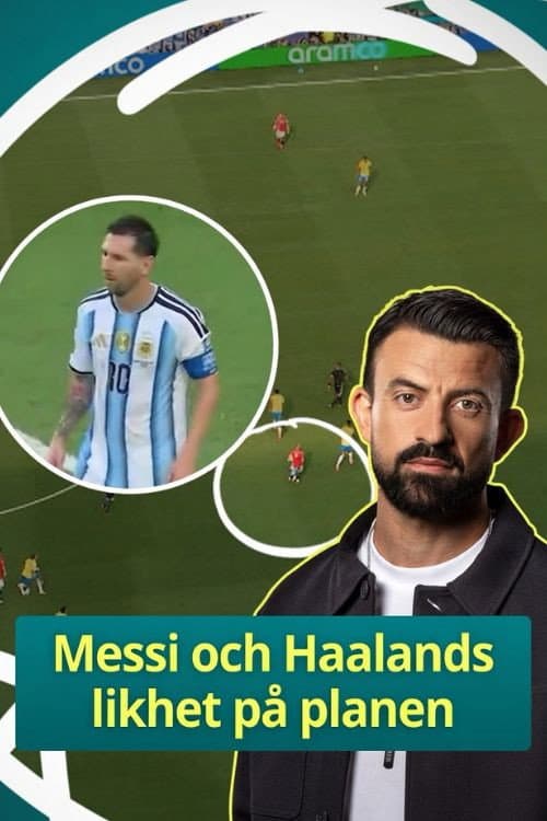 Messi och Haalands likhet på planen