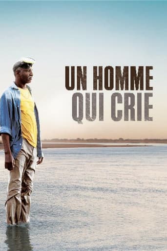 Un homme qui crie